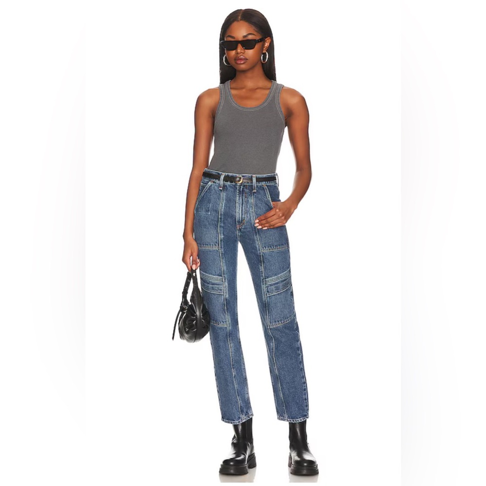 Agolde Cooper Jeans in a classic Blue